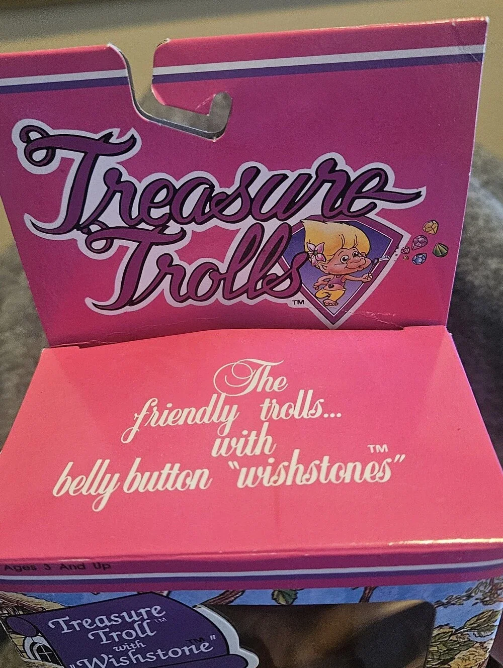 Vintage Wishstone Treasure Troll-with original box